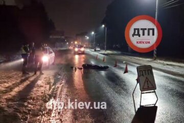 В Ірпені пішохід загинув внаслідок ДТП: його кинули вмирати (відео)
