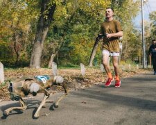 Робот-пес подолав дистанцію забігу Run4Victory на підтримку військових