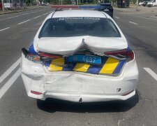 У Києві відбулась ДТП за участю автівки столичної поліції