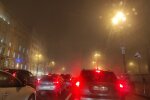 Київ накрив щільний туман: у місті утворилися 9-бальні пробки