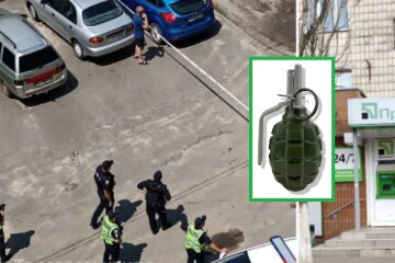 На Оболоні поліція затримала чоловіка, який погрожував підірвати банк