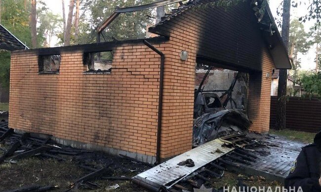 Правоохоронці Київщини викрили підпалювачів машин та гаража блогера (відео)