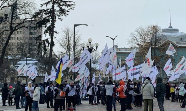 У Києві знову мітингують ФОПи