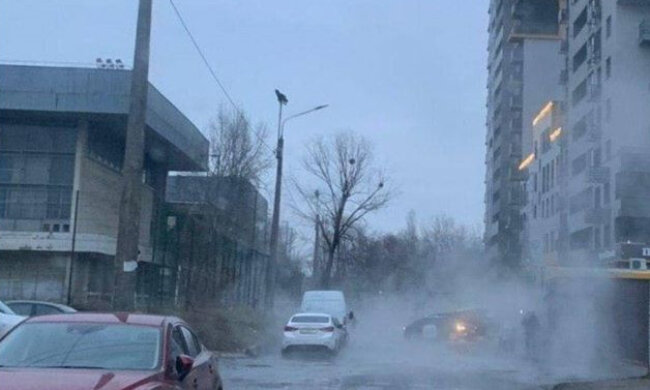 Після повені на Либідській Шулявку теж залило окропом (фото)