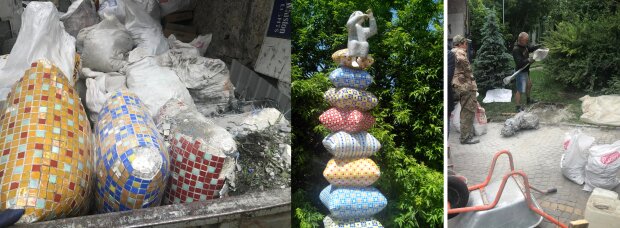 У Києві демонтували відому скульптуру Пейзажної алеї — "Дівчинка на подушках"