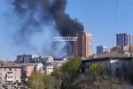 В одному з районів столиці загасили настільки сильну пожежу, що її було видно з різних районів міста