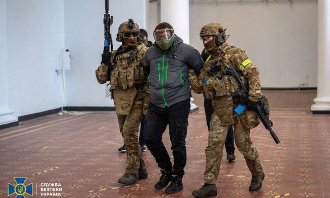 СБУ показала, як затримувала «терористів» у Києві (відео)