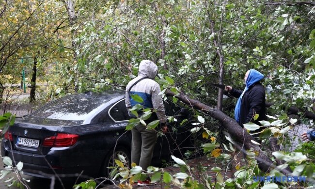 У Київській області через негоду одна людина загинула і двоє травмовані — КОВА