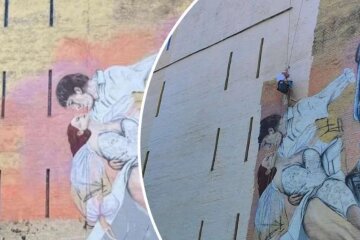 Скандальний мурал художниці Фуллен на Січових Стрільців, 31 почали прибирати