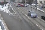 У Києві сталася ДТП за участю трьох авто — після зіткнення один з них вилетів на зустрічну смугу