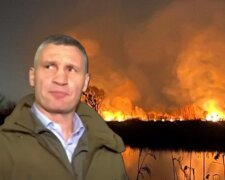 Кличко відреагував на пожежу в Осокорках