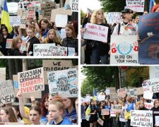 Біля Офісу ООН в Києві проходить акція протесту