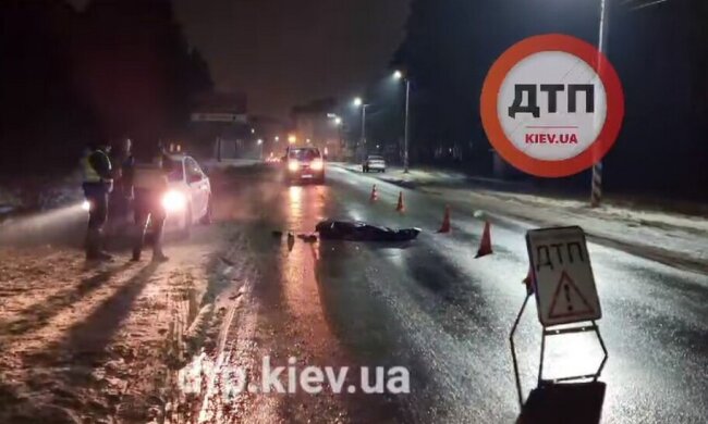 В Ірпені пішохід загинув внаслідок ДТП: його кинули вмирати (відео)