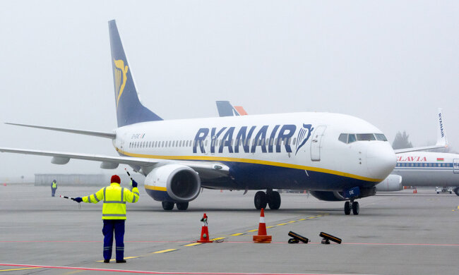 Ryanair скасовує рейси з Києва