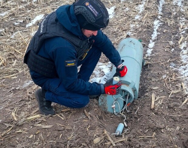 На Київщині сапери ДСНС знешкодили російську крилату ракету Х-69