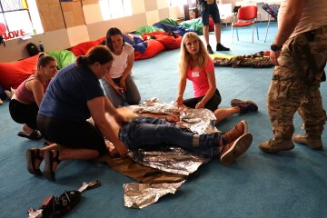 В Славутичі пройшли навчання з тактичної медицини для цивільного населення