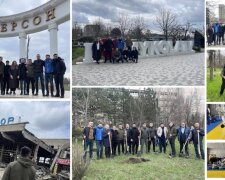 Столичний депутат і волонтер показав світлини роботи на півдні України