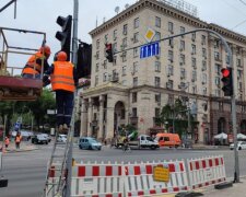 У столиці завтра на перехресті Хрещатику та Прорізної не працюватиме світлофор
