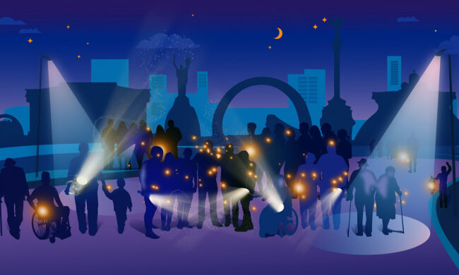 У центрі Києва організують правозахисну акцію видимості людей з інвалідністю