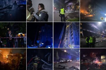 У трьох районах Києва зафіксовано вибухи та падіння уламків БпЛА - КМВА