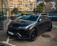 У Києві відзняли рідкісний кросовер Lamborghini з унікальним тюнінгом