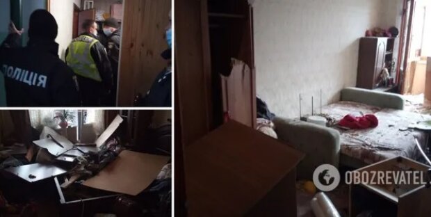 У Києві чоловік молотком погрожував поліцейським, а потім намагався втекти від лікарів
