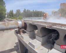 Як оновлюють Борщагівський шляхопровід, який не бачив ремонту 55 років (відео)