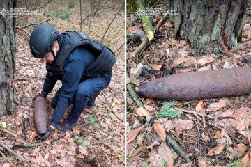В Дарницькому районі Києва знайдено радянський снаряд часів ІІ світової війни