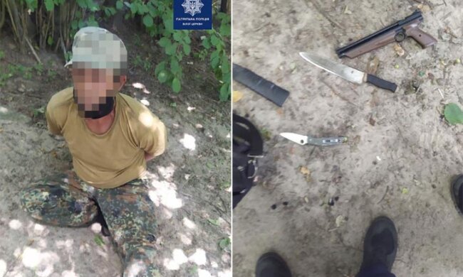 У Білій Церкві чоловік із ножем кидався на перехожих