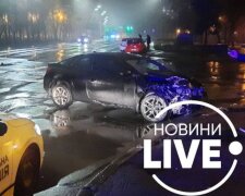 У Києві п’яний водій протаранив кілька авто