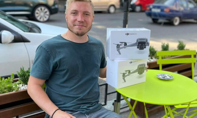 Два Mavic-3 полетіли в 243 батальйон Соломʼянської тероборони — волонтер Андрєєв