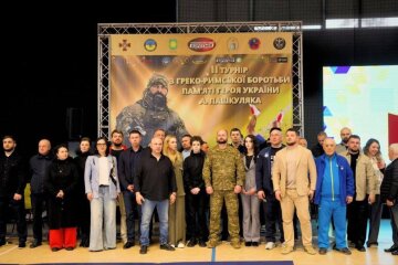 На арені мужності: у Бучі відбувся масштабний всеукраїнський турнір із боротьби на честь полеглого воїна ГУР Артура Пашкуляка