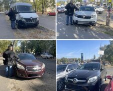 У Дніпровському районі інспектори провели рейд — штрафували водіїв за паркування на зелених зонах