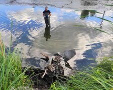 У Києві водолази-сапери виявили та вилучили залишки російської крилатої ракети Х-101