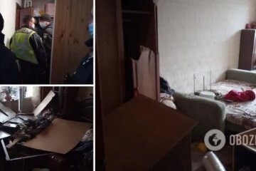 У Києві чоловік молотком погрожував поліцейським, а потім намагався втекти від лікарів