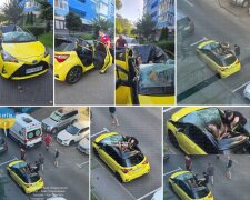 У Києві чоловік випав з 19-го поверху і вижив, приземлившись на дах авто