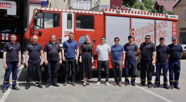Завдяки допомозі київського депутата Георгія Зантараї ДСНС Київщини отримали пожежний автомобіль з Іспанії