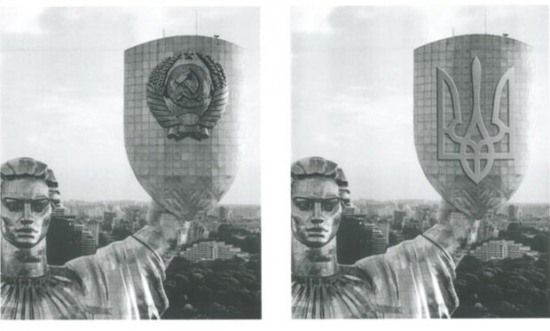 У ДІАМ видали дозвіл на заміну радянського герба на український Тризуб на щиті монумента "Батьківщина-мати" у Києві