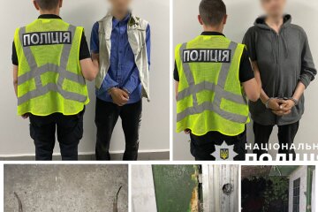У Бортничах в Києві правоохоронці на гарячому затримали квартирних крадіїв