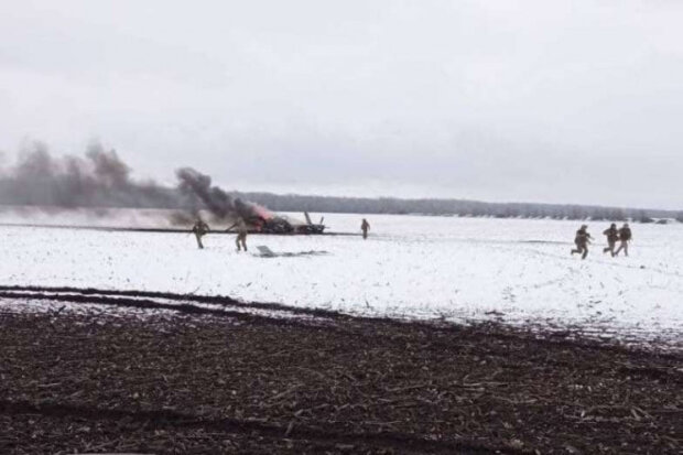 ЗСУ збили російський вертоліт М-8, який прилетів за збитим раніше пілотом Су-25