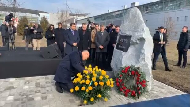 В Борисполі заклали меморіал пам’яті загиблих у авіатрощі в Ірані