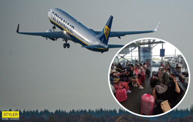 Літак Ryanair “забув” пасажирів у Борисполі: застрягла дитяча група та іноземець