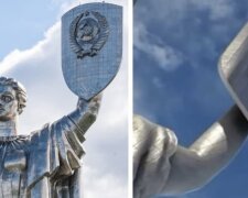 Зміна радянського герба на український Тризуб на монументі "Батьківщина-мати" коштуватиме 28 млн гривень
