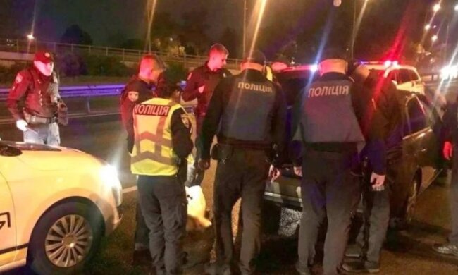 Під Києвом п’яний водій стріляв у патрульних, які його переслідували