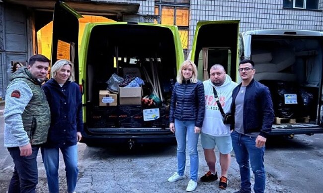 З Києва відправили гуманітарну допомогу на Херсонщину