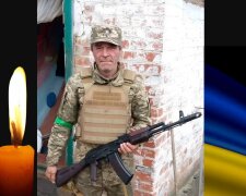 У Буча проводжають в останню путь військового Анатолія Проценка