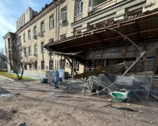 Внаслідок атаки постраждав Інститут отоларингології у Києві