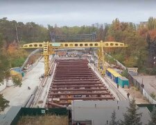 Як у Києві будують метро на Виноградар: нове відео з висоти