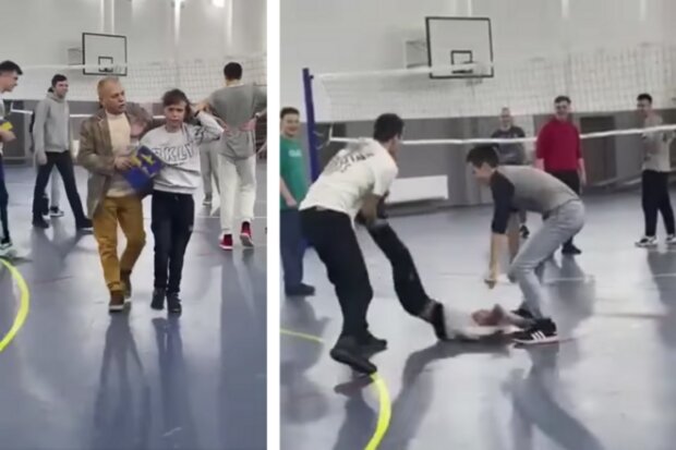 Ірпінського школяра з подачі фізкерівника вдарили головою об підлогу (відео)