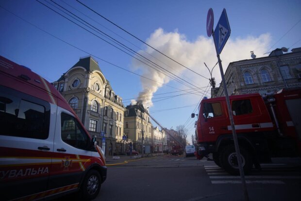 Окупанти атакували центр Києва дроном-камікадзе з вибухівкою